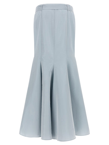 PINKO Blue Polyester Mini Skirt