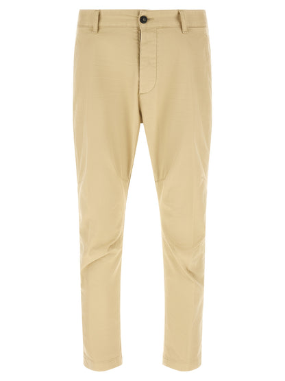 Dsquared² Beige Cotton Cargo Pants