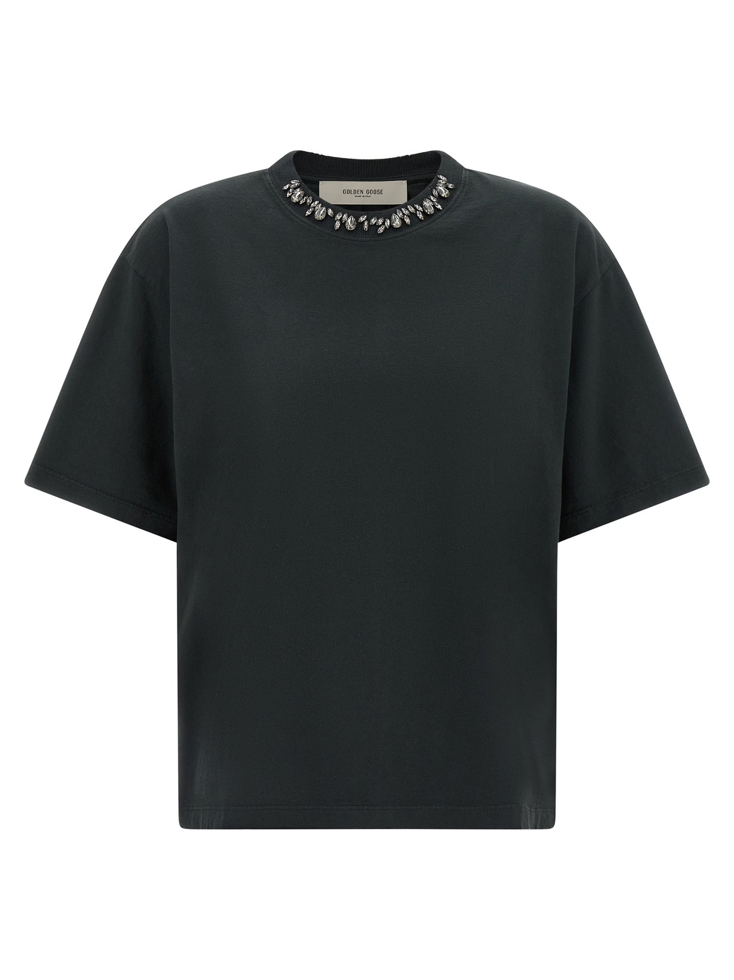 Golden Goose Black Cotton T-Shirt