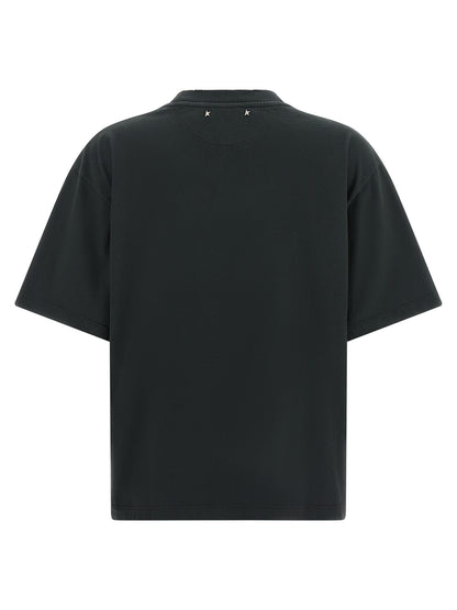 Golden Goose Black Cotton T-Shirt