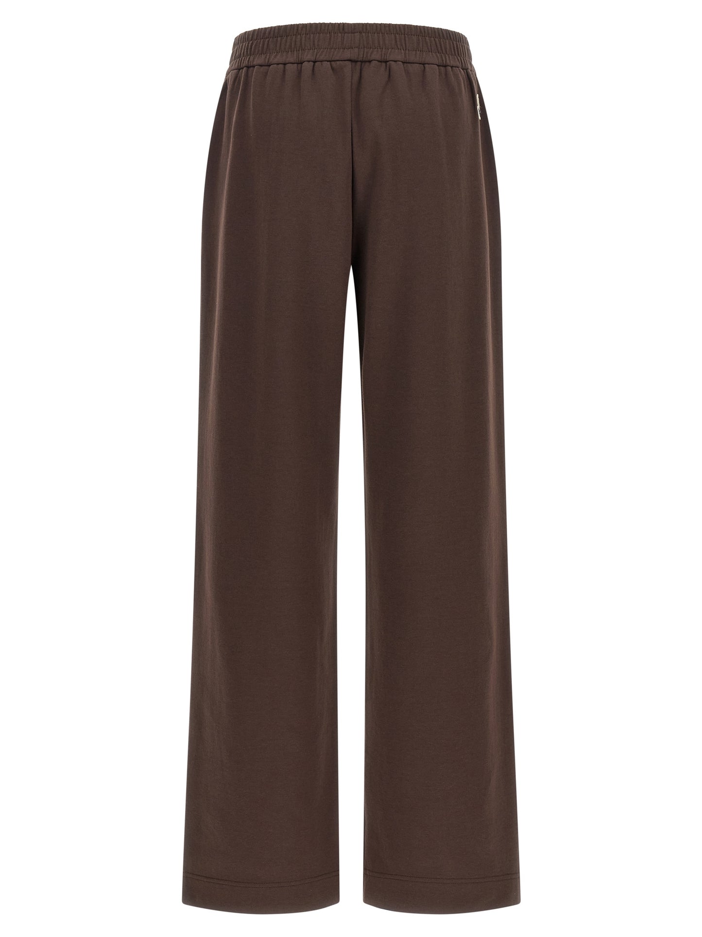 Moncler Brown Cotton Joggers (Workout Pants)