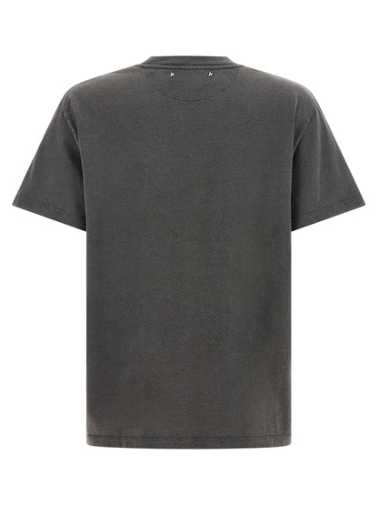 Golden Goose Gray Cotton T-Shirt