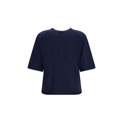 Loulou De Saison Blue Cashmere T-Shirt