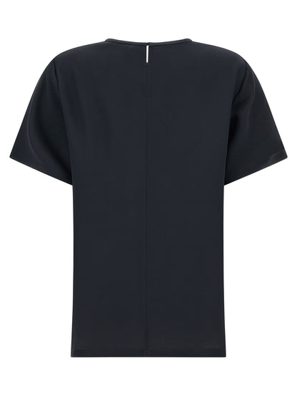 Max Mara Black Silk Blouse