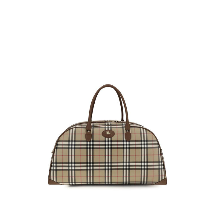 Burberry Beige Cotton Luggage And Travel