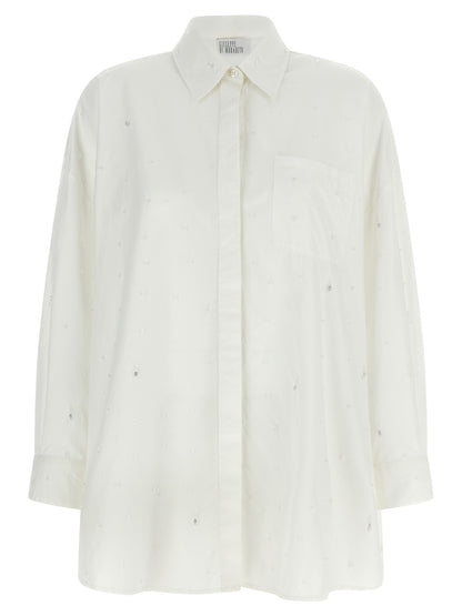 Giuseppe Di Morabito White Cotton Blouse