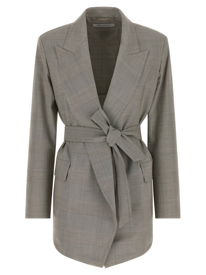 Max Mara Gray Wool Blazer