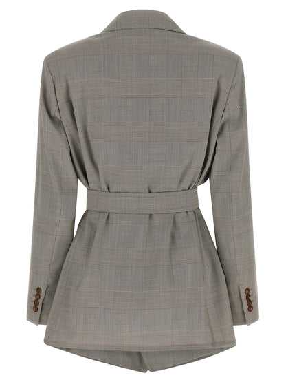 Max Mara Gray Wool Blazer