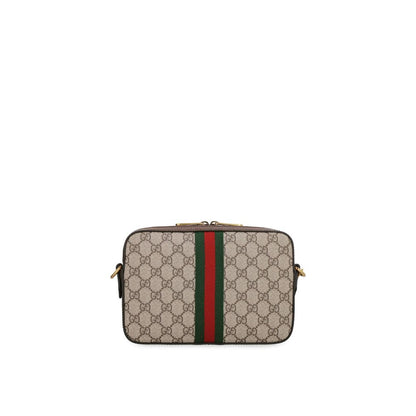 Gucci Beige Cotton Shoulder Bag