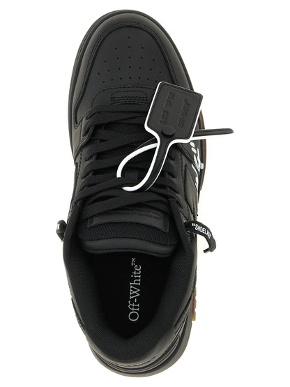 Off-White Bicolor Calfskin Low Top Sneakers