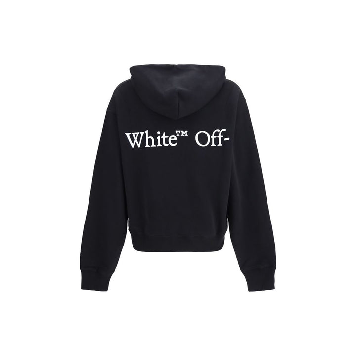 Off-White Black Cotton Sweatshirt