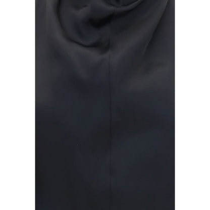 Khaite Black Acetate Blouse