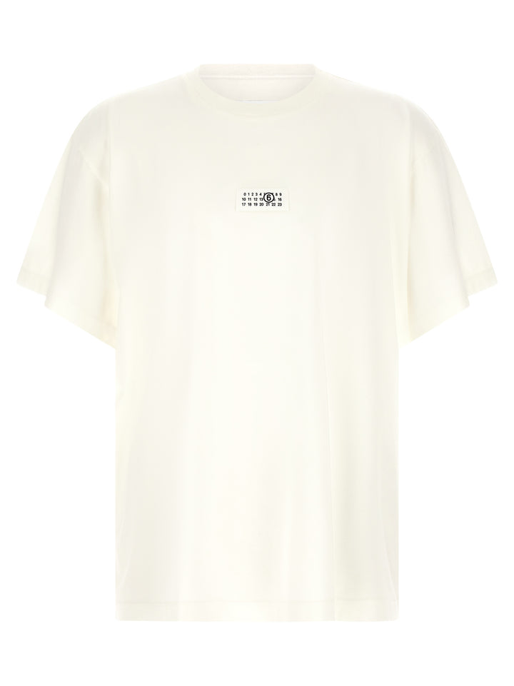 MM6 Maison Margiela White Cotton T-Shirt