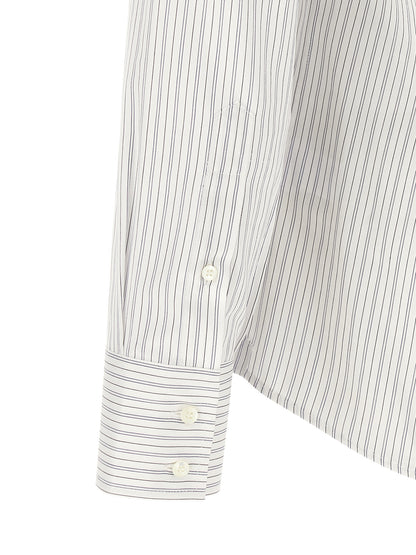 Brunello Cucinelli Blue Cotton Blouse