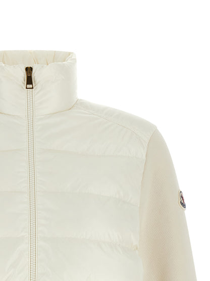 Moncler White Polyamide Cardigan