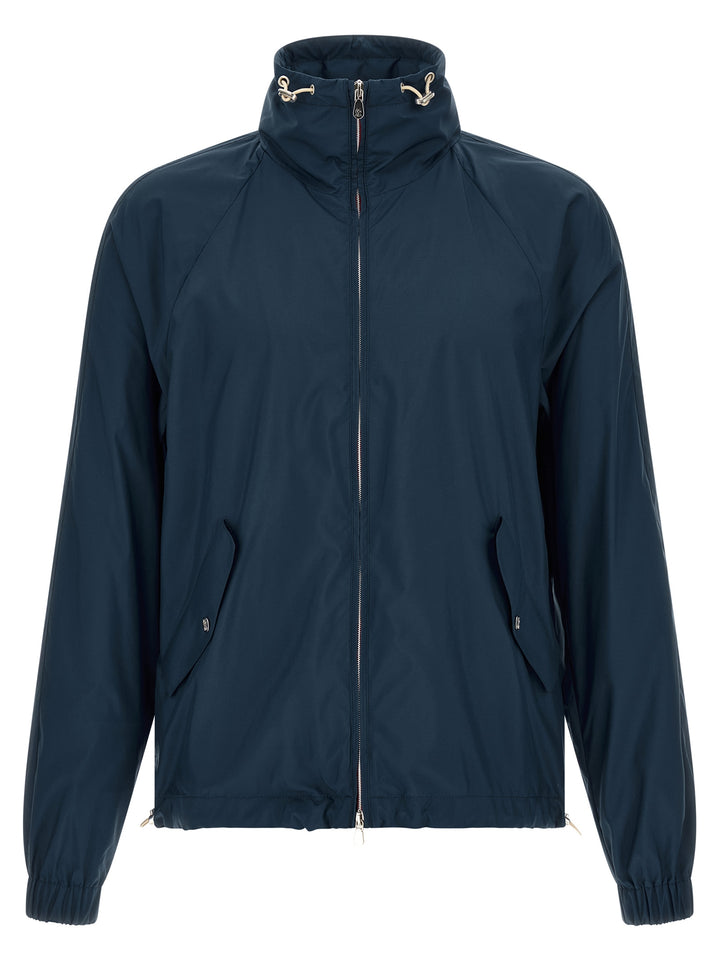 Brunello Cucinelli Blue Polyester Full-Length Jacket