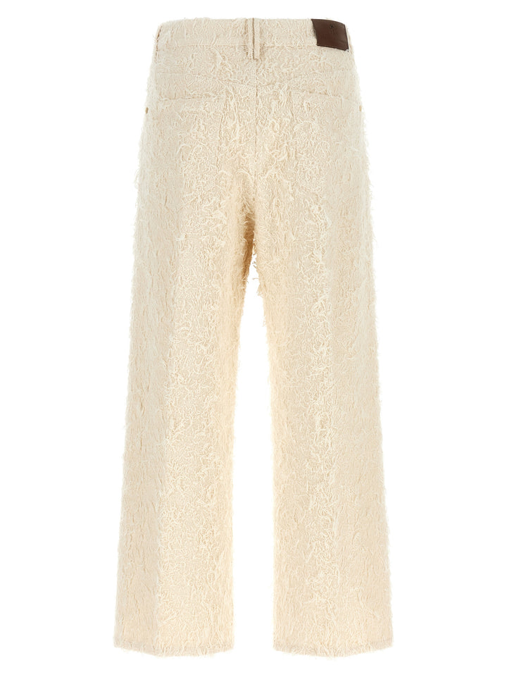 Brunello Cucinelli Beige Cotton Casual Pants