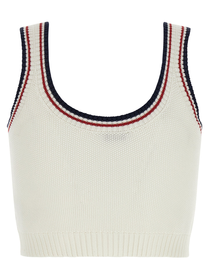 Brunello Cucinelli White Cotton Top