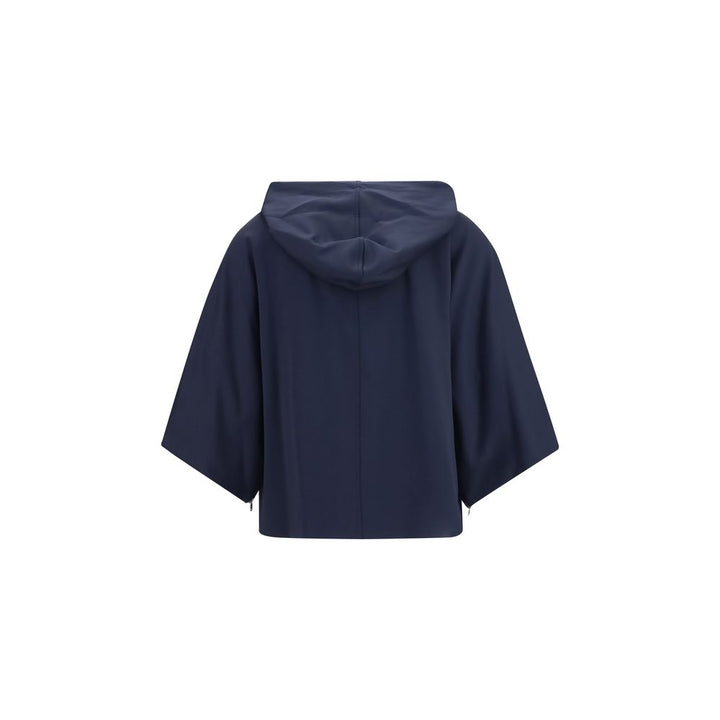 Max Mara Blue Polyamide Sweatshirt