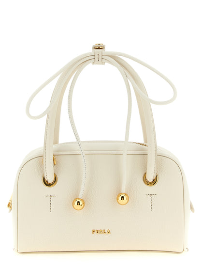 Furla White Calfskin Handbag
