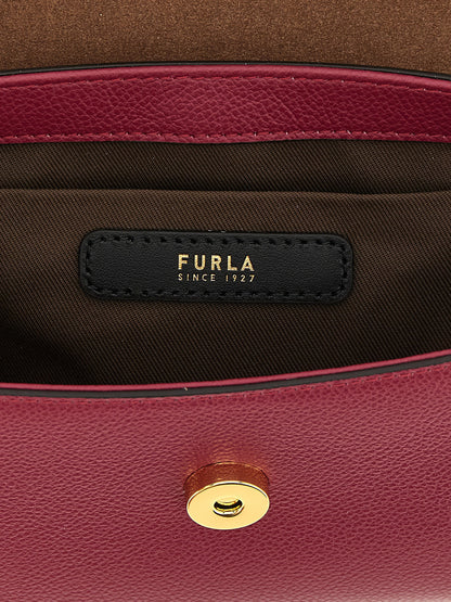 Furla Multicolor Calfskin Handbag
