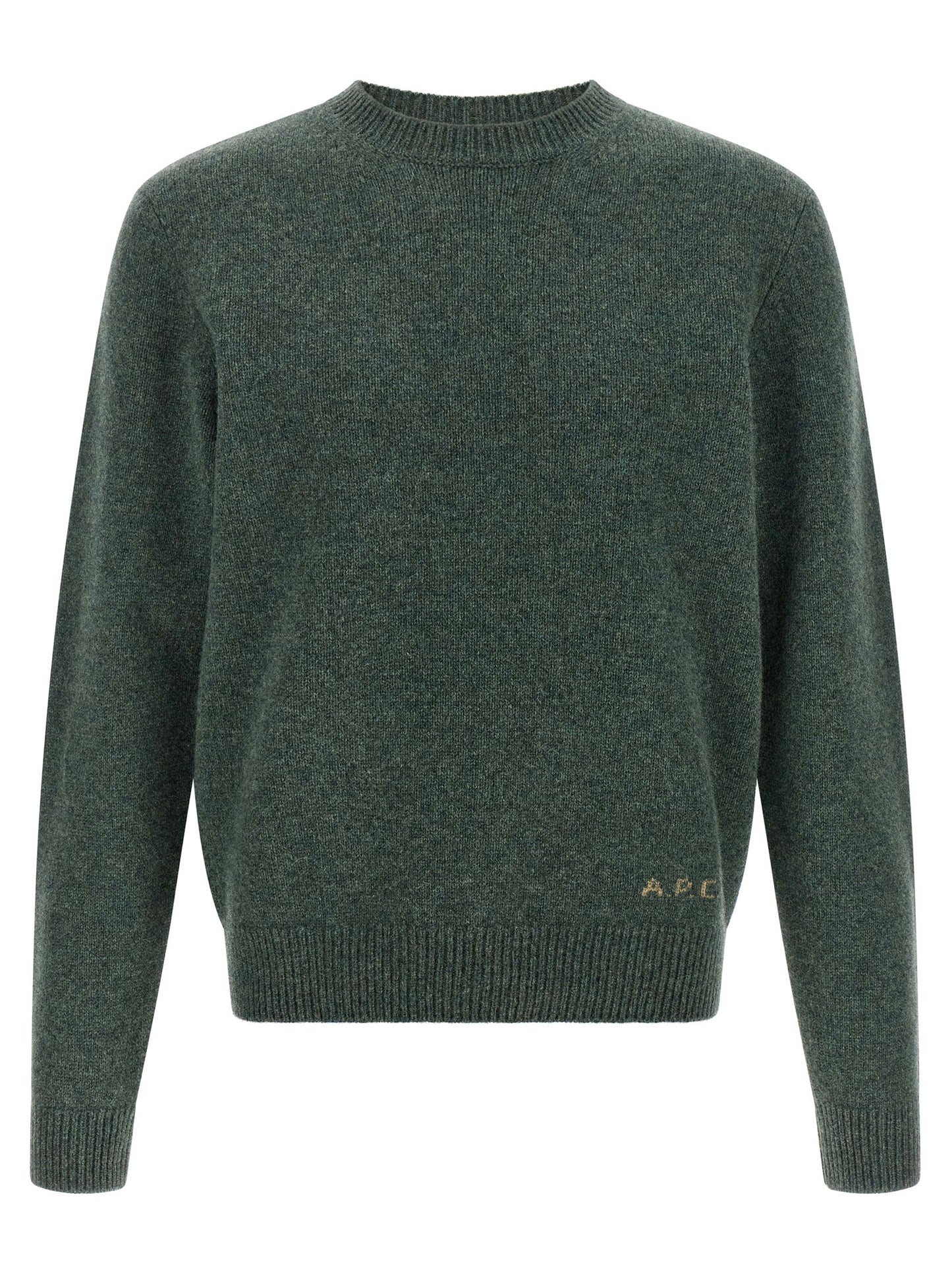 A.P.C. Bicolor Wool Cardigan