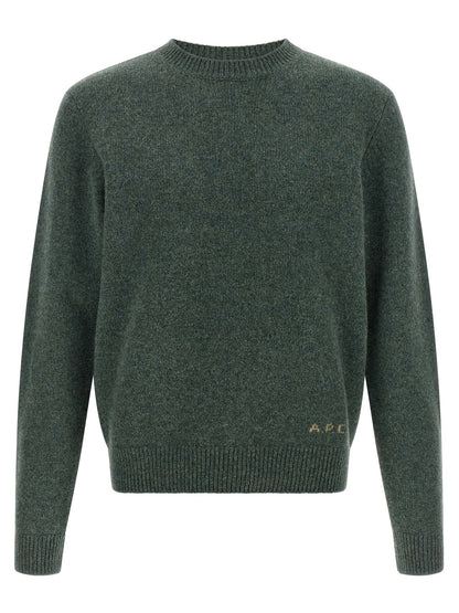 A.P.C. Bicolor Wool Cardigan