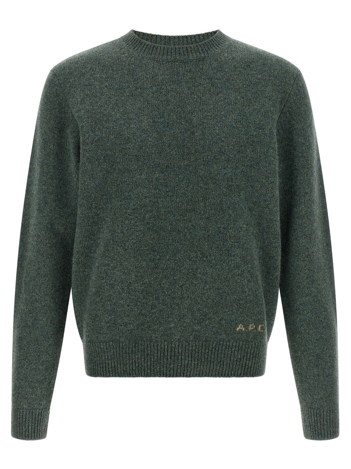 A.P.C. Bicolor Wool Cardigan