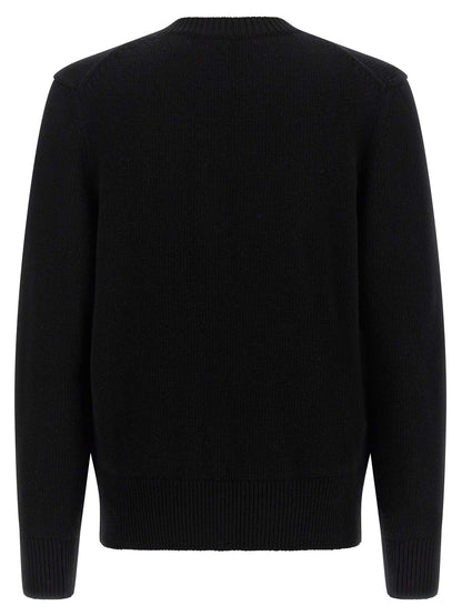 Burberry Black Wool Cardigan