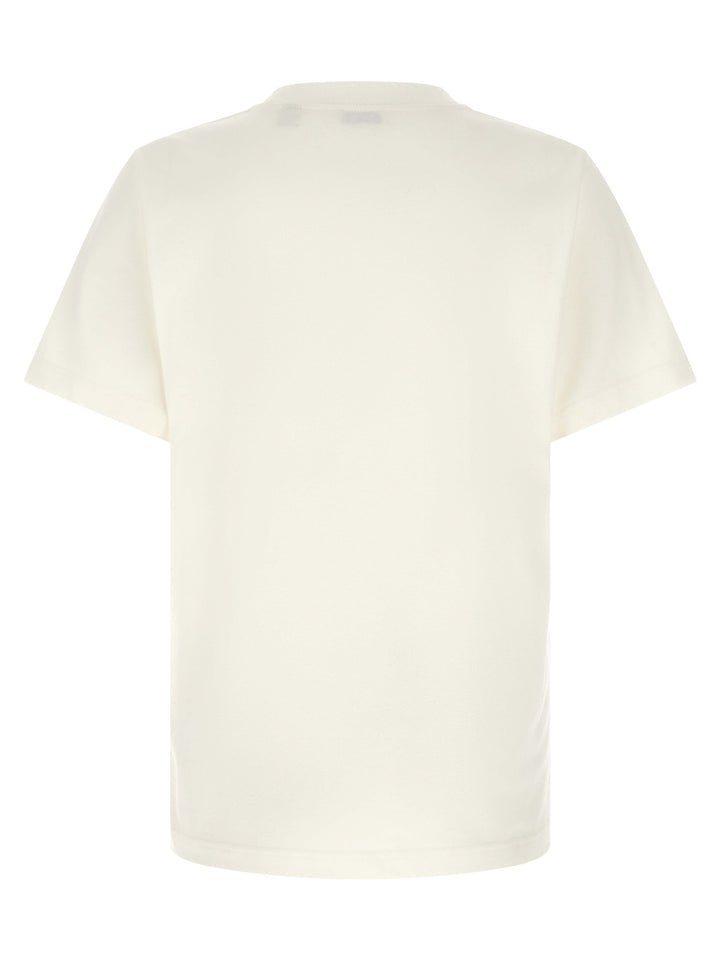Burberry White Cotton T-Shirt