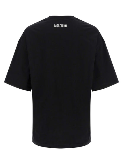 Moschino Bicolor Cotton T-Shirt