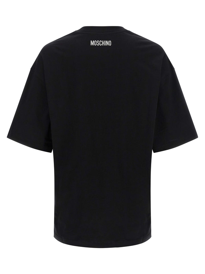Moschino Bicolor Cotton T-Shirt