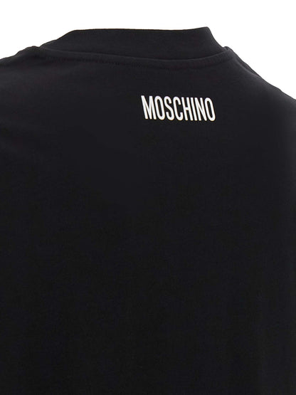 Moschino Bicolor Cotton T-Shirt
