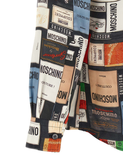 Moschino Multicolor Silk Blouse
