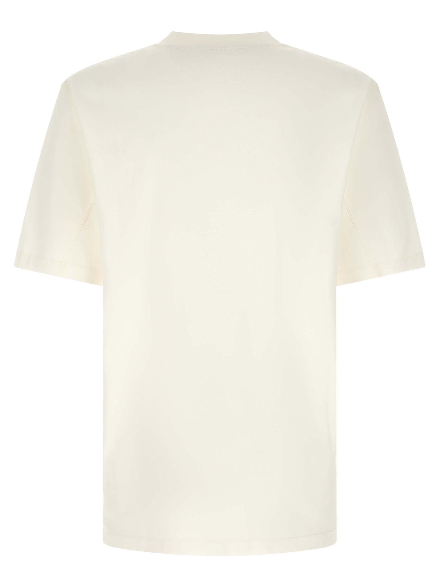 Brunello Cucinelli White Cotton T-Shirt