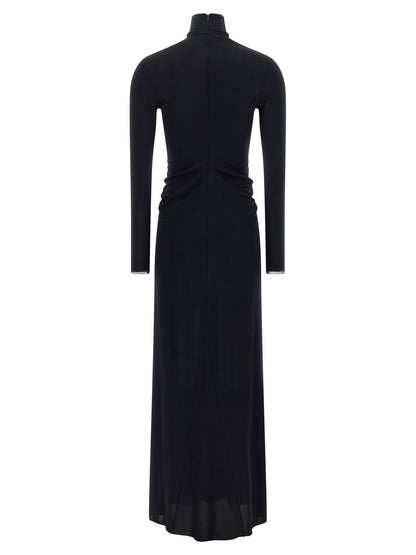 Fabiana Filippi Blue Viscose Long Dress