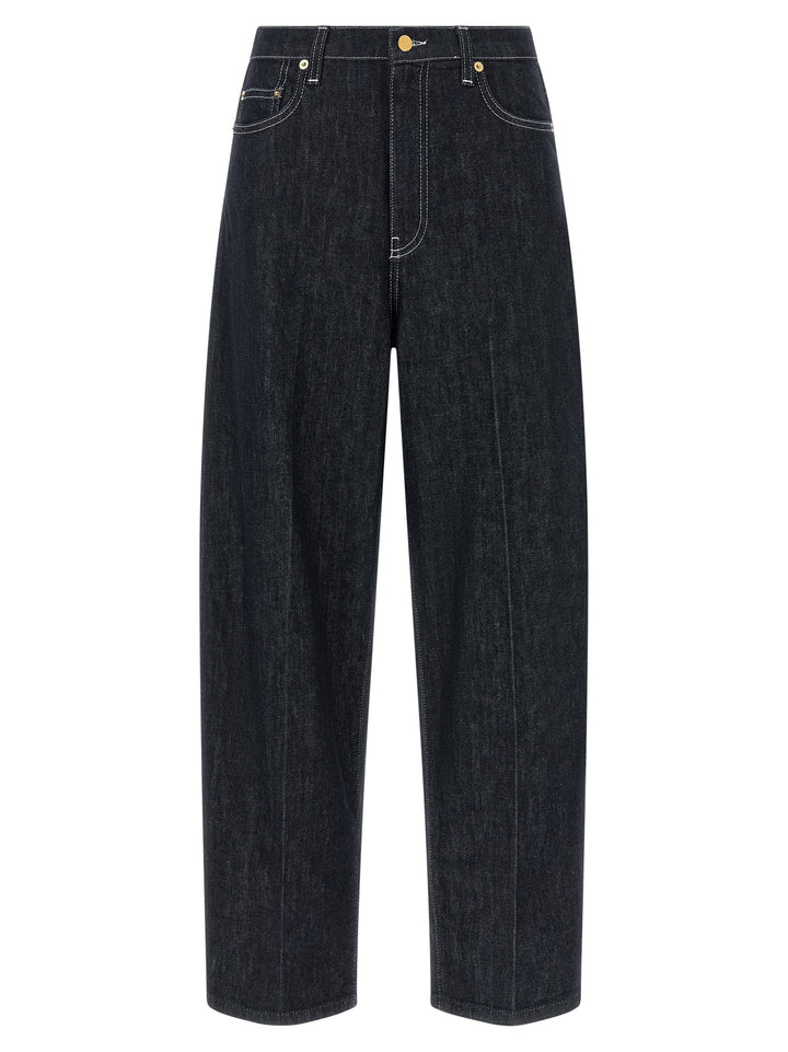 Fabiana Filippi Blue Cotton Jeans Denim