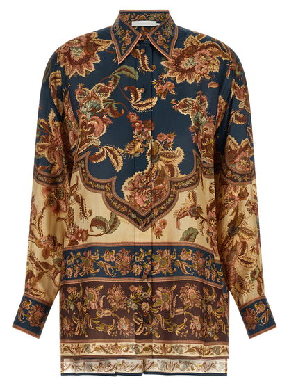 Zimmermann Multicolor Silk Blouse