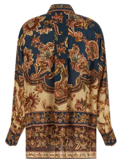 Zimmermann Multicolor Silk Blouse
