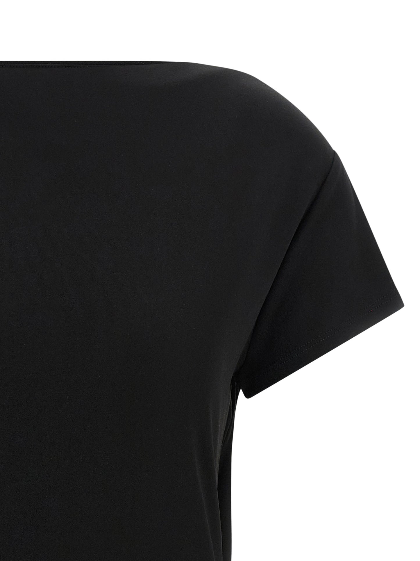 Jacquemus Black Viscose Short Dress