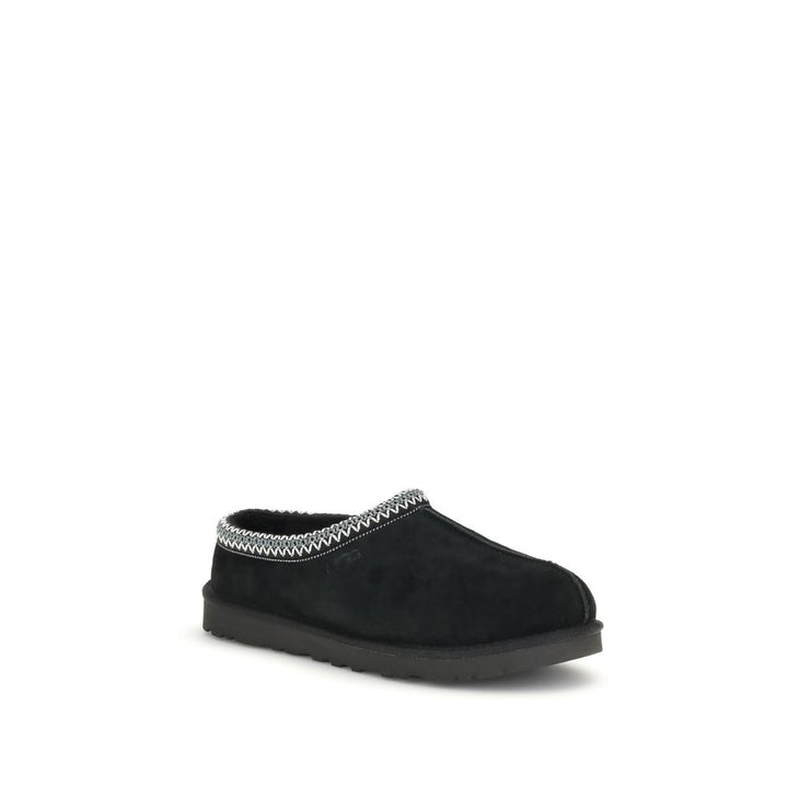 UGG Black Leather Mules