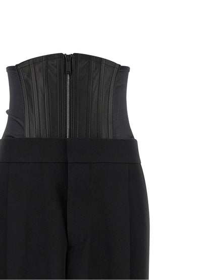 Dsquared² Black Wool Dress Pants
