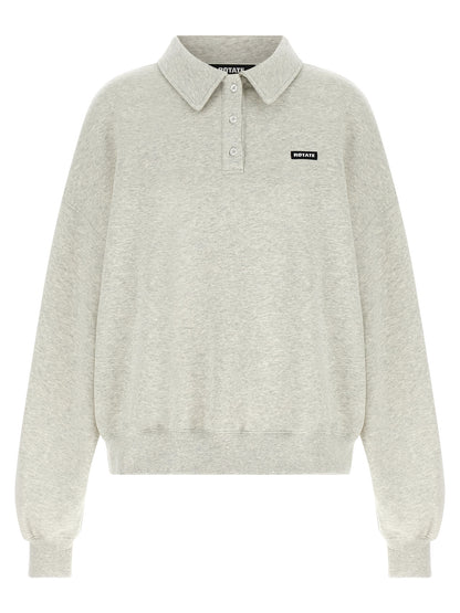 ROTATE BIRGER CHRISTENSEN White Organic Cotton Cardigan