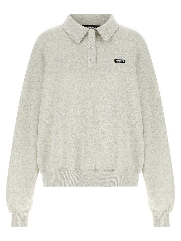 ROTATE BIRGER CHRISTENSEN White Organic Cotton Cardigan
