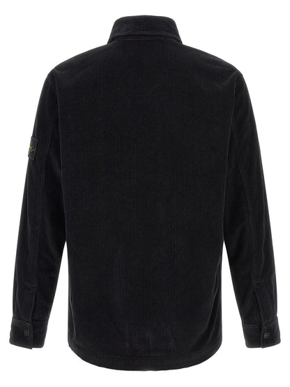 Stone Island Black Cotton Blouse