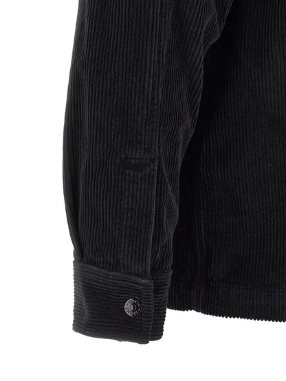 Stone Island Black Cotton Blouse