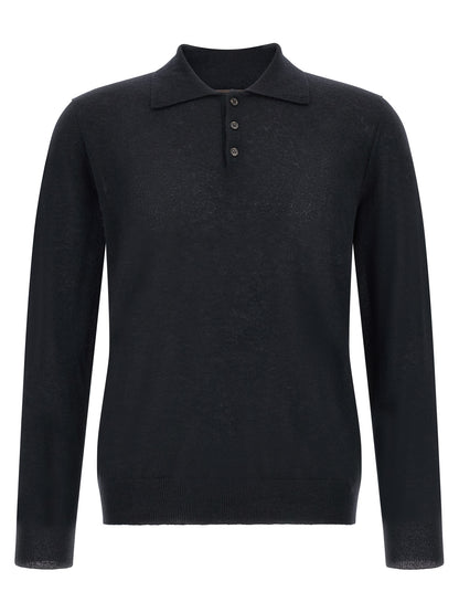 ZANONE Blue Cashmere Cardigan