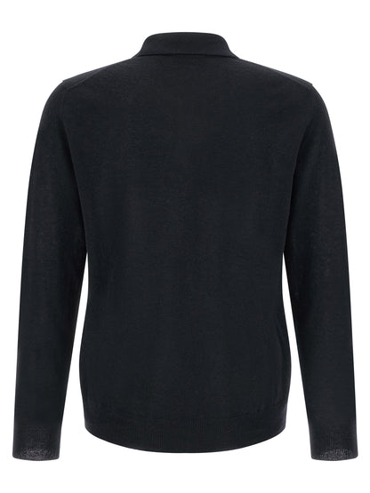 ZANONE Blue Cashmere Cardigan