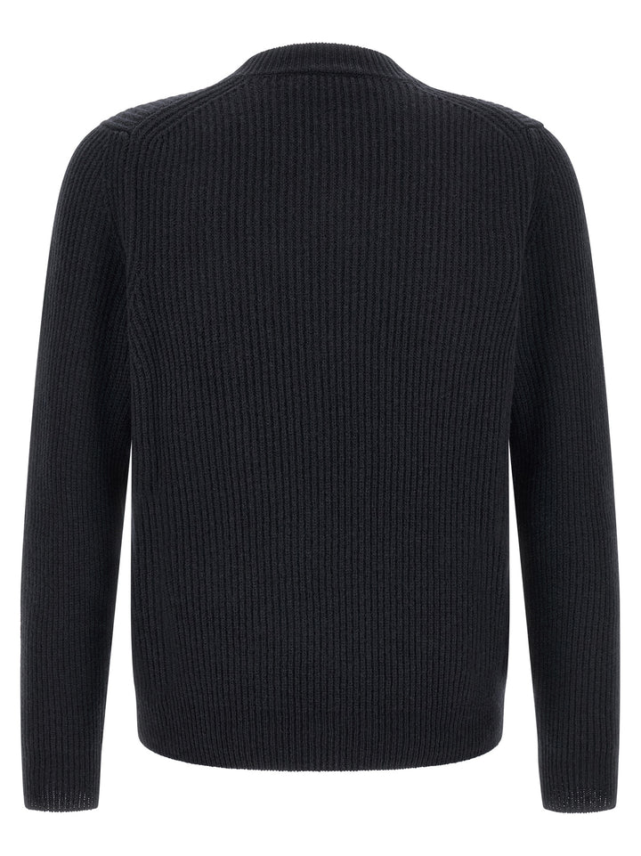 ZANONE Blue Virgin Wool Cardigan
