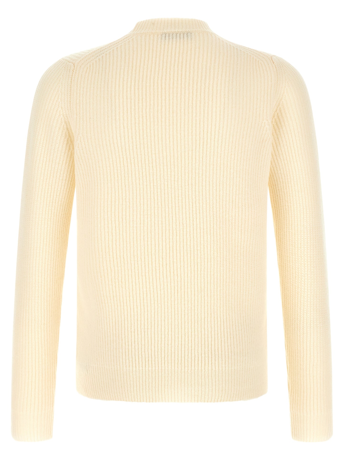 ZANONE White Virgin Wool Cardigan
